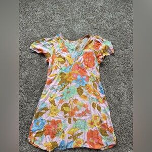 Billabong Floral Midi Dress - Multicolor